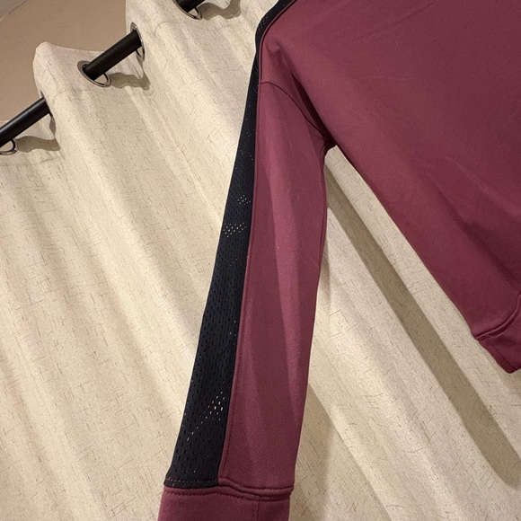 Under Armour Women's Maroon Cowl Neck Sweater - Picture 4 of 6